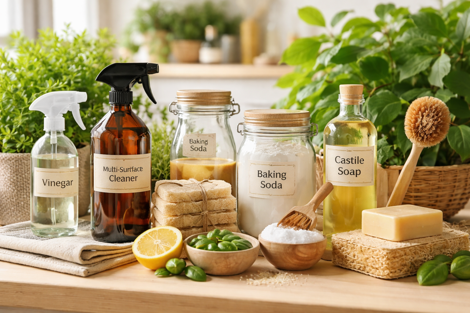 Fabrication de produits ménagers éco-responsables
